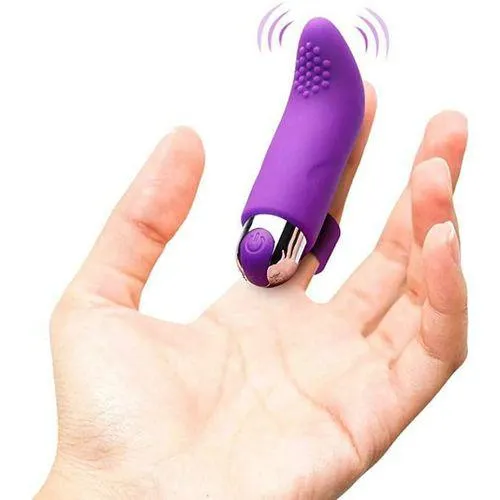 Finger bullet vibrator