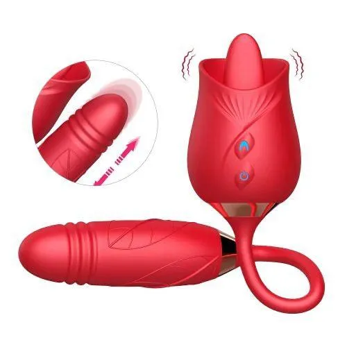 Two in one rose licker